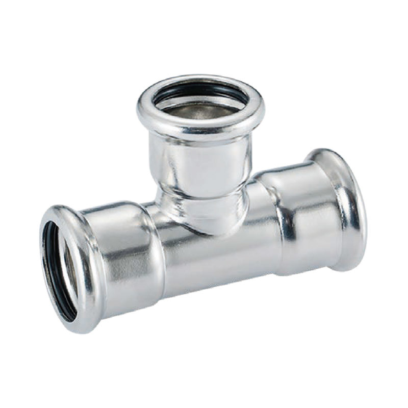 Equal diameter tee joint