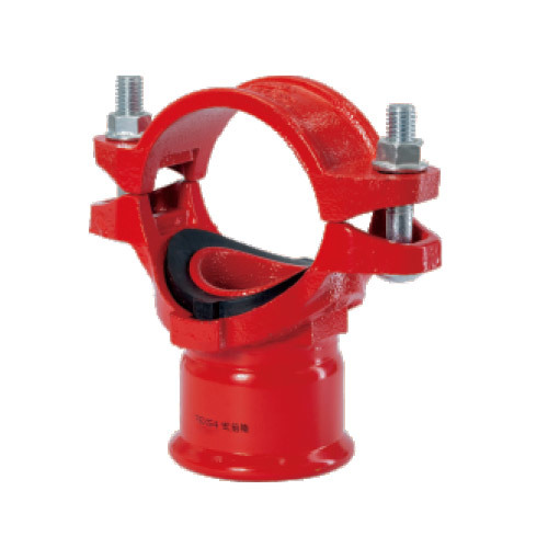 Clamping type mechanical tee