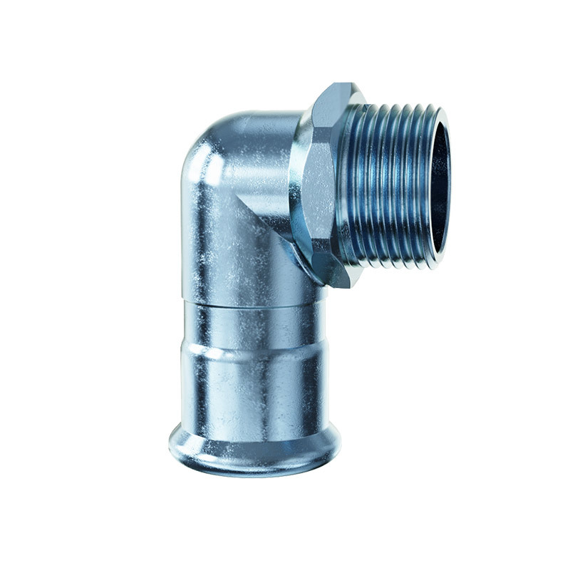 90° Male Internal thread short joint