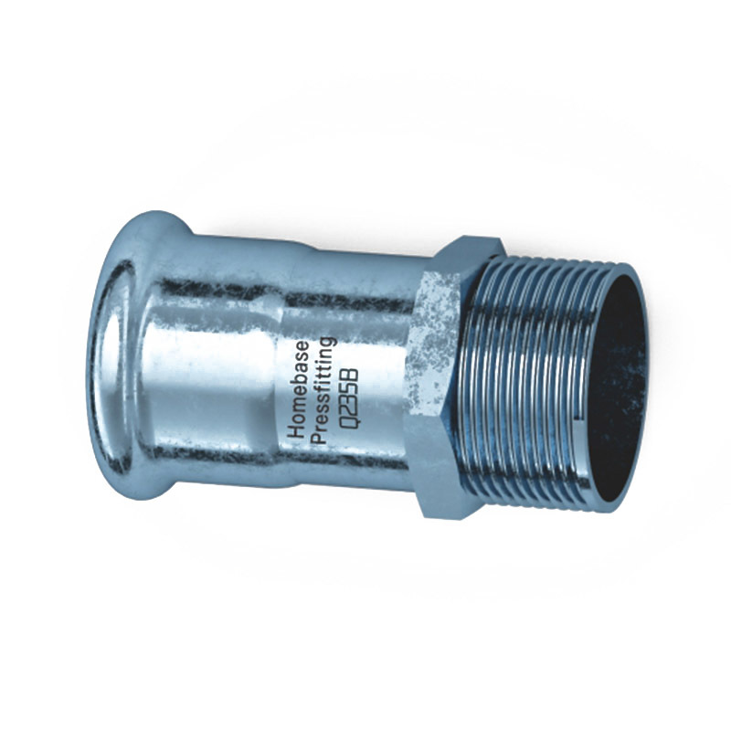 Straight adapter male