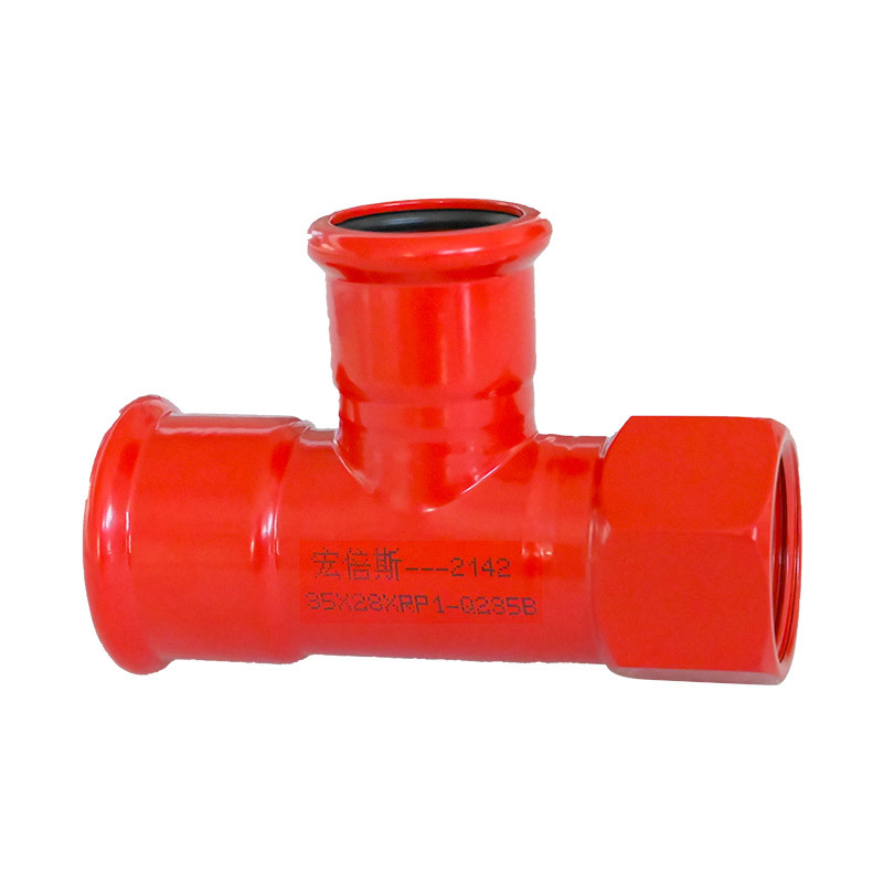 Type B female tee adapter