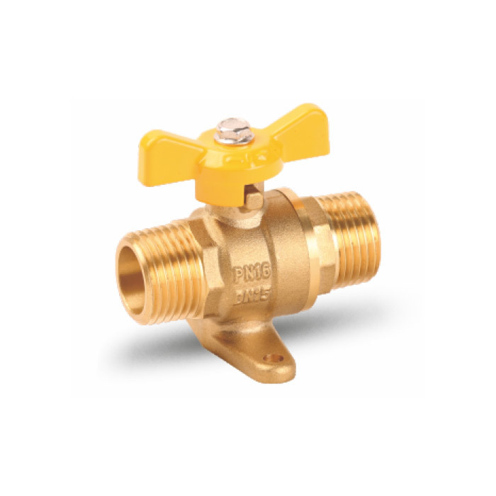 Base-mounted double external tooth gas valve BH-7543