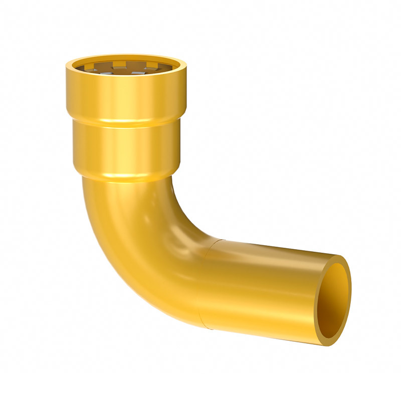 Heavy steel type B 90° elbow FTGXP