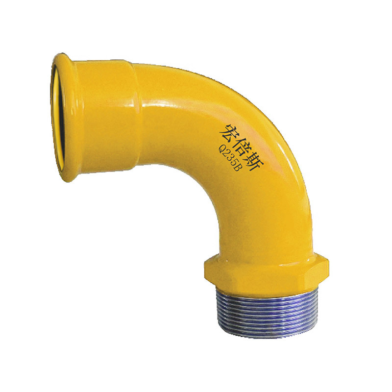 90° elbow with male thread