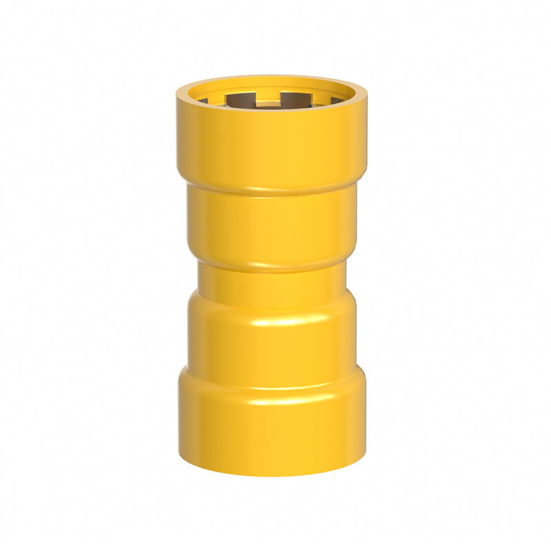 Heavy steel straight coupling
