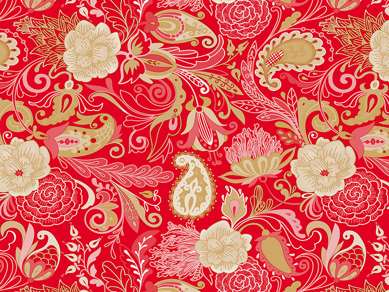 Two color print