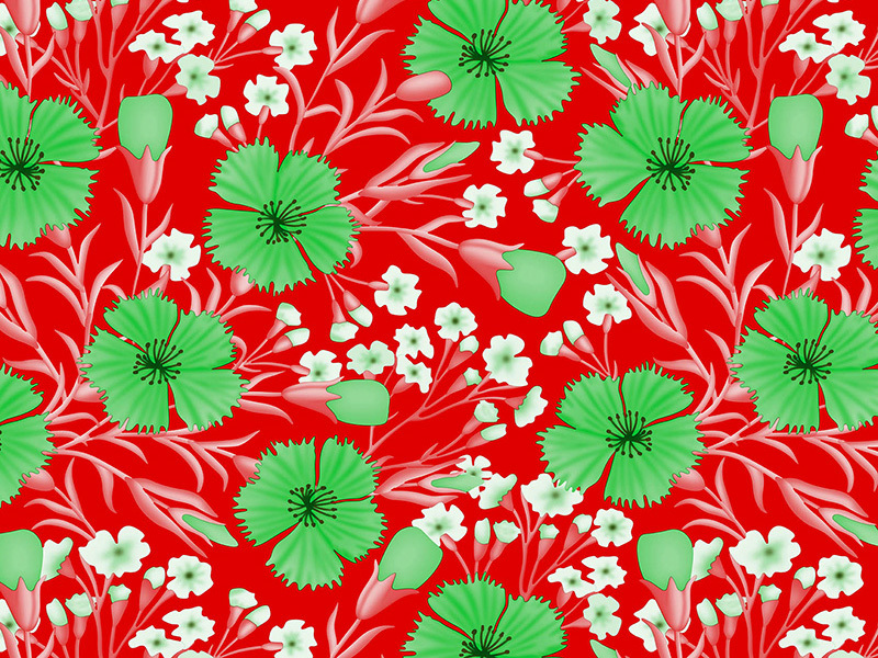 Two color print