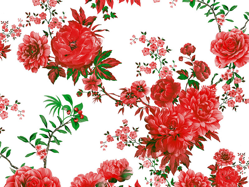 Two color print