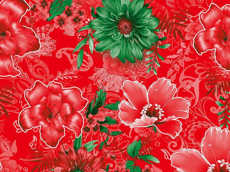 Two color print