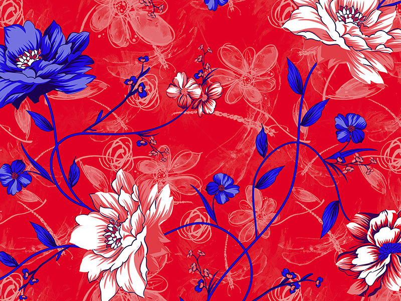 Two color print