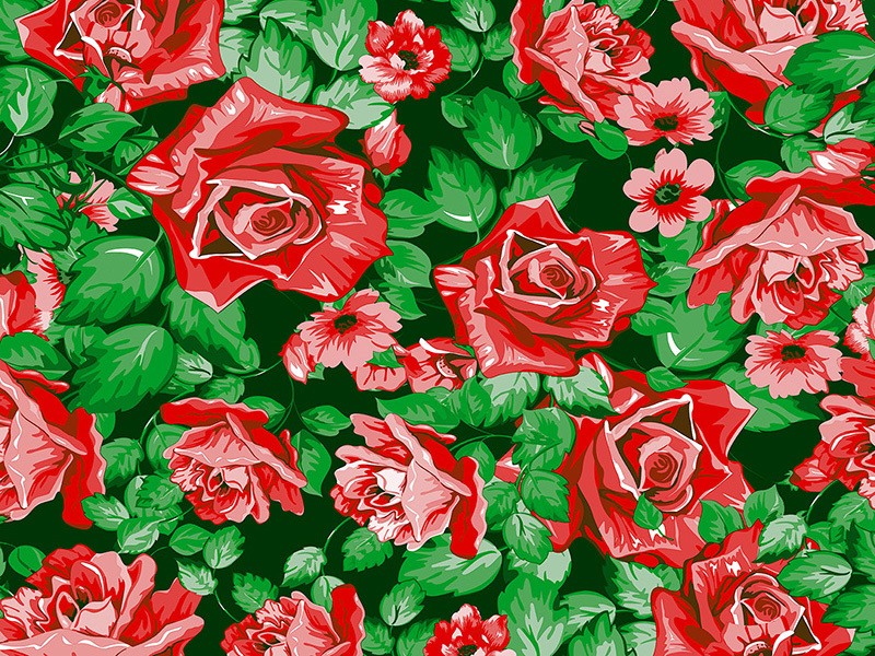 Two color print