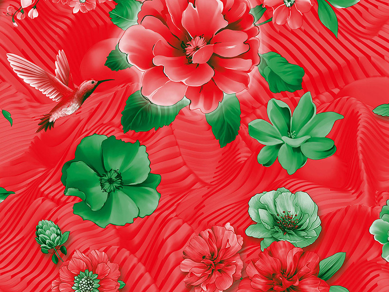 Two color print