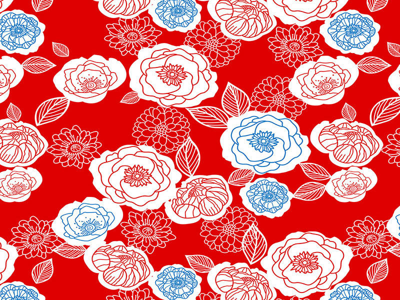 Two color print