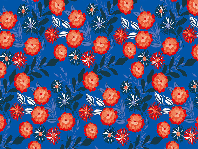 Two color print