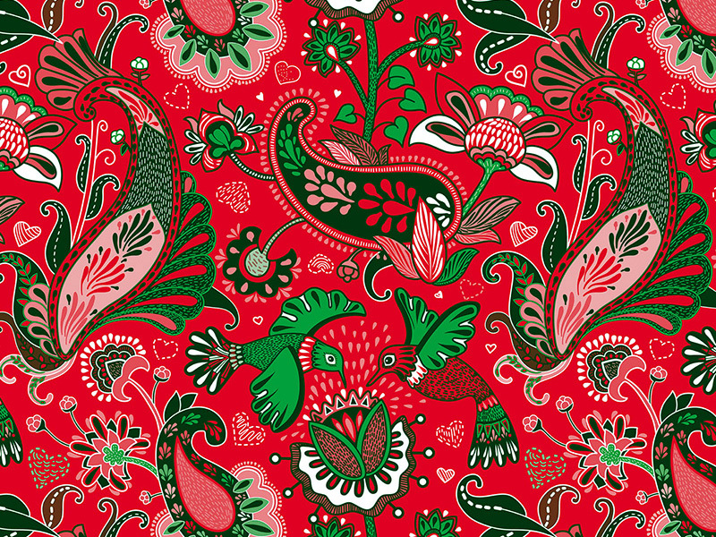 Two color print