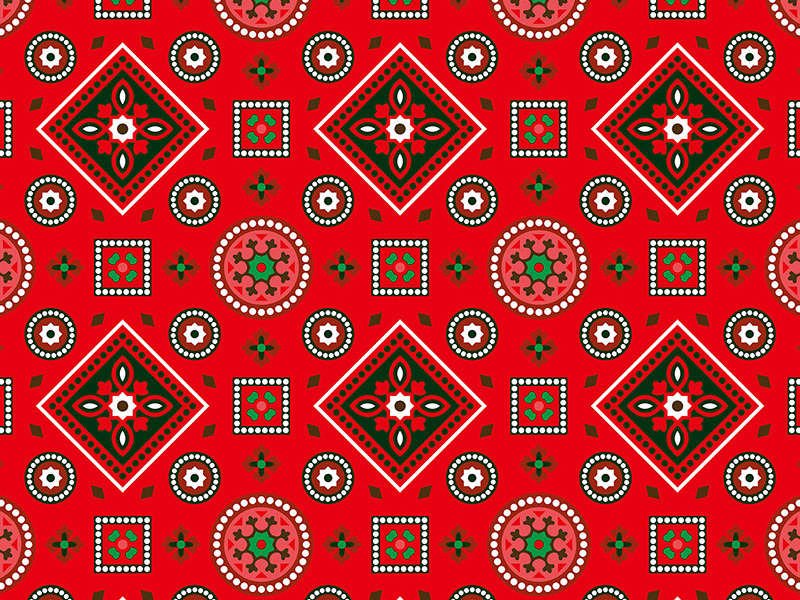 Two color print