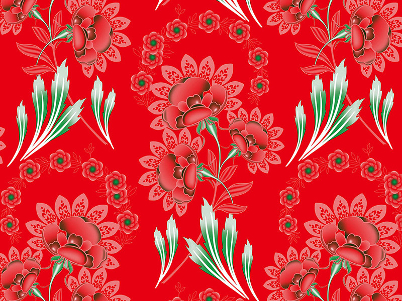 Two color print