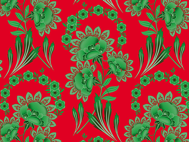 Two color print