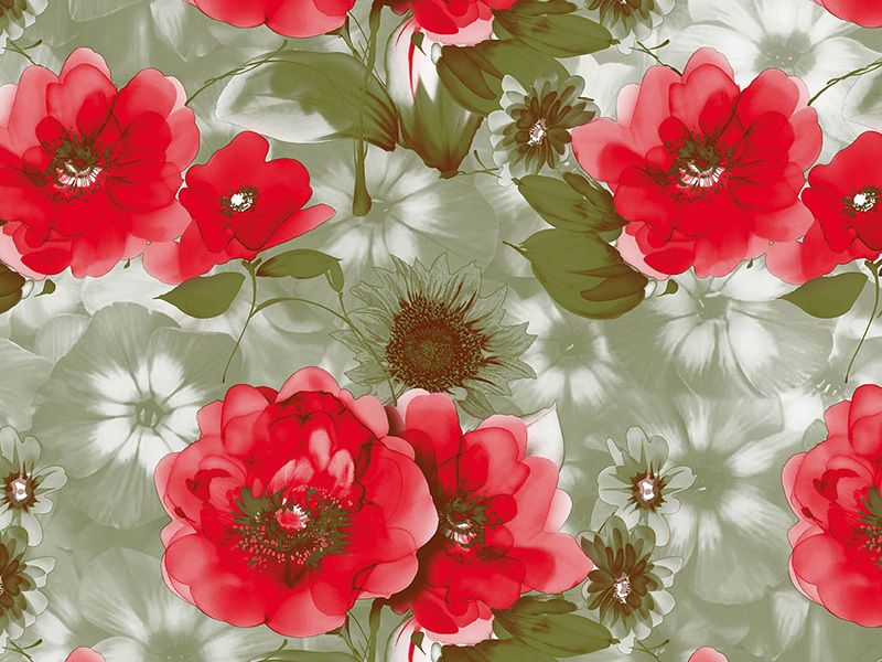 Two color print