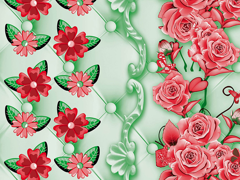 Two color print