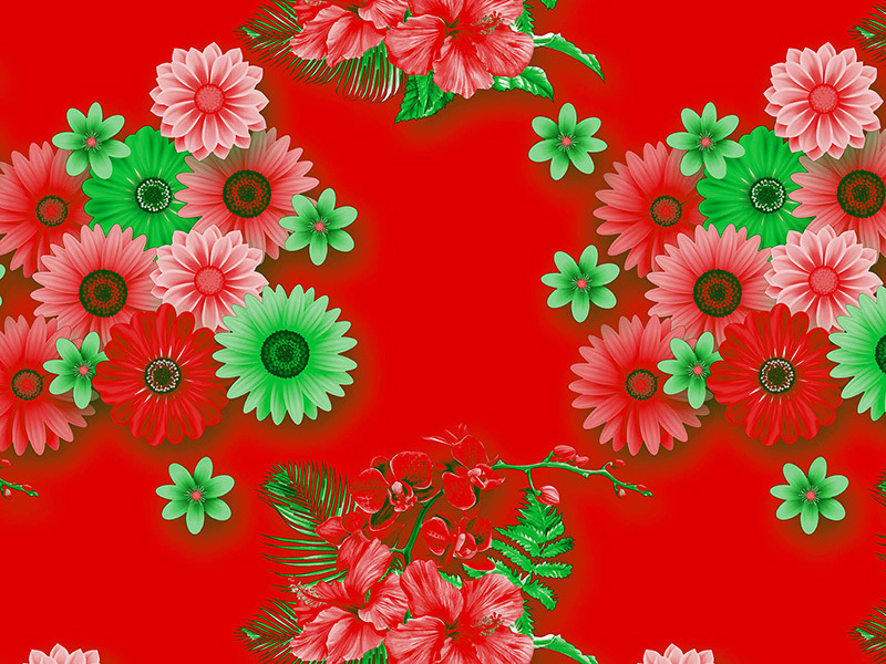Two color print