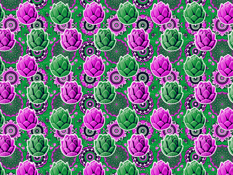 Two color print