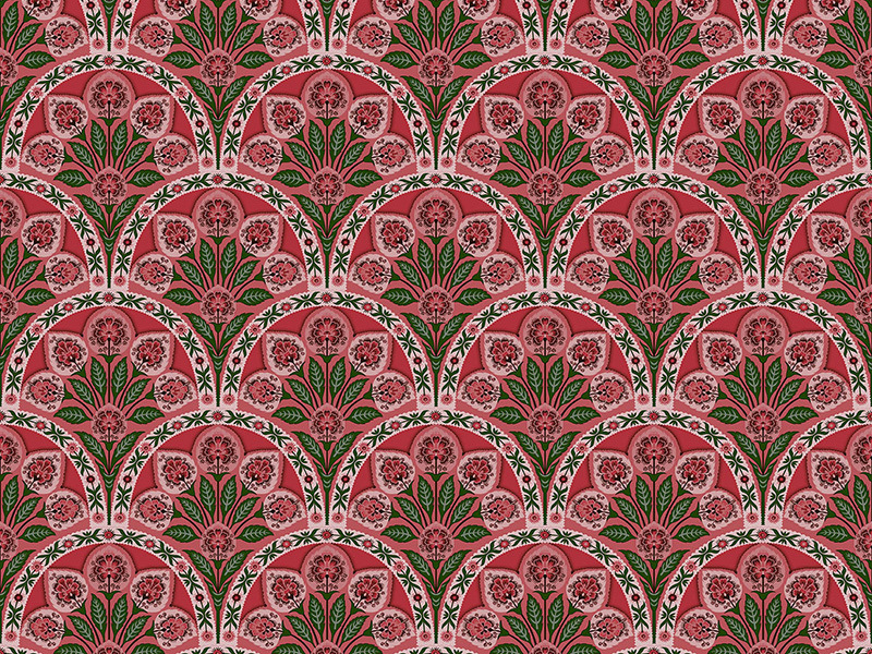 Two color print