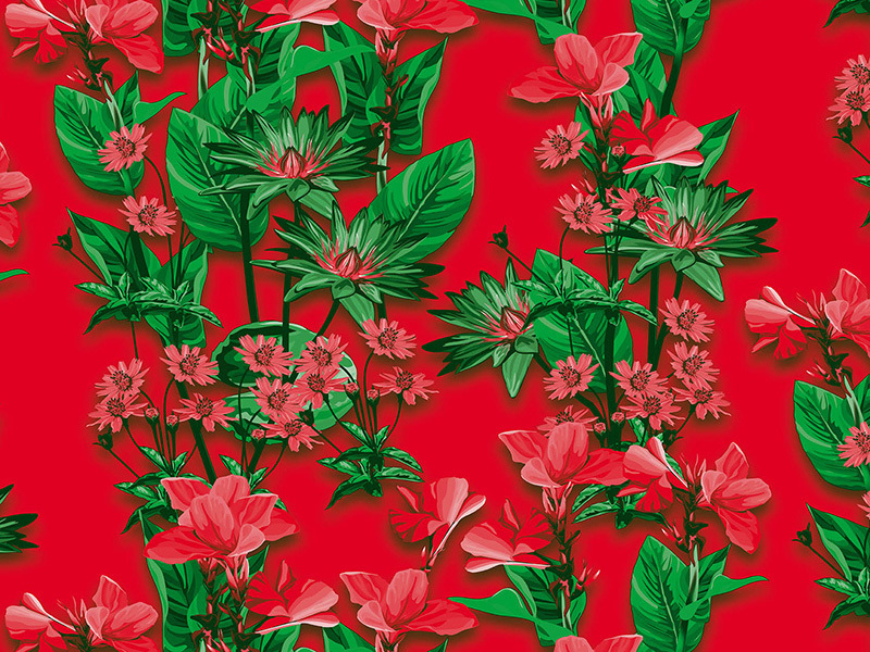Two color print