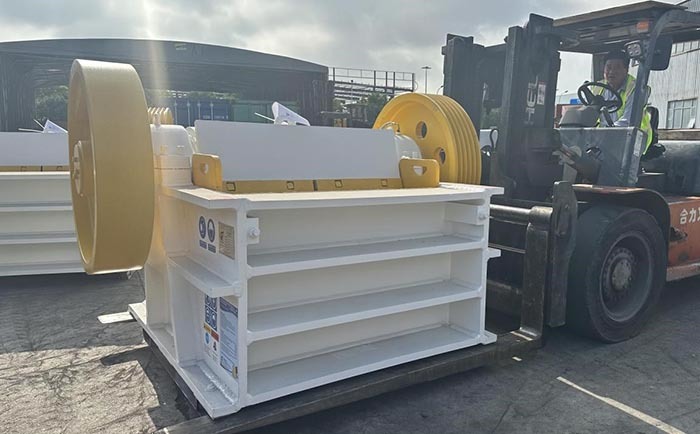 PEX1047 Jaw Crusher shipped to South America PEX1047 Jaw Crusher shipped to South America
