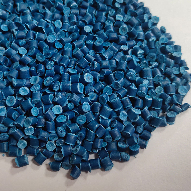 Factory wholesale polypropylene injection grade blue environmental protection PP granules PP recycled plastic granules injection environmental protection