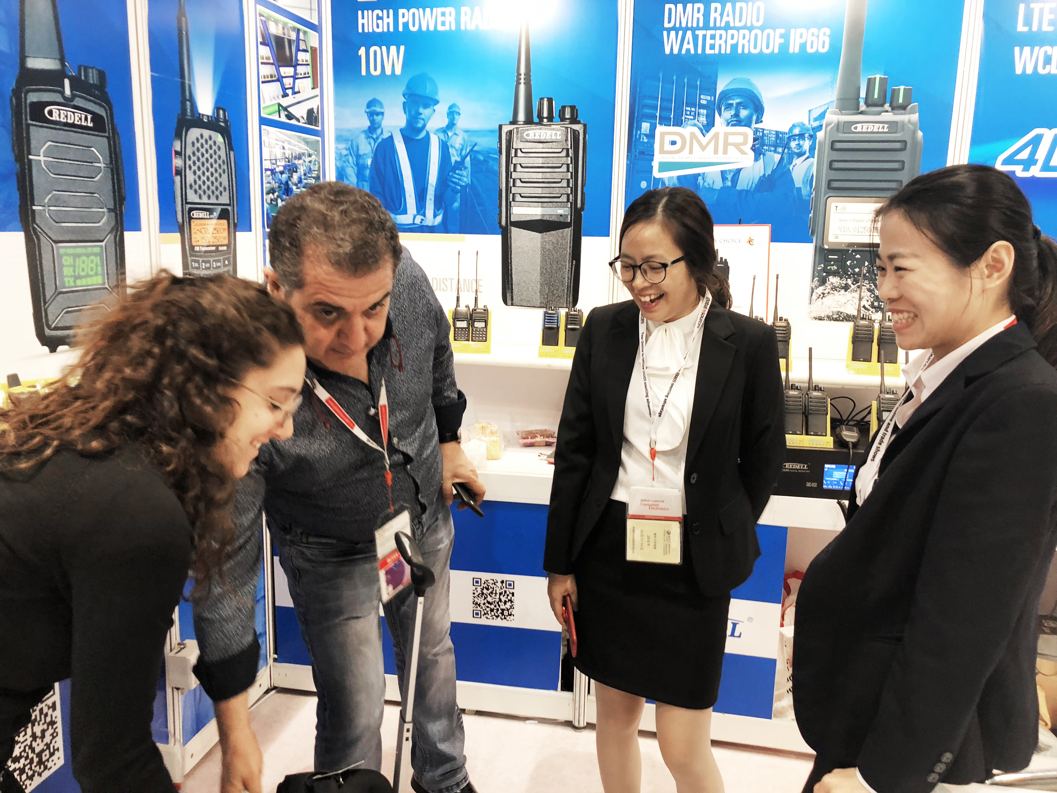 2018年香港秋季环球资源电子展在香港亚洲国际博览馆举行，锐得尔参加了本次展会。