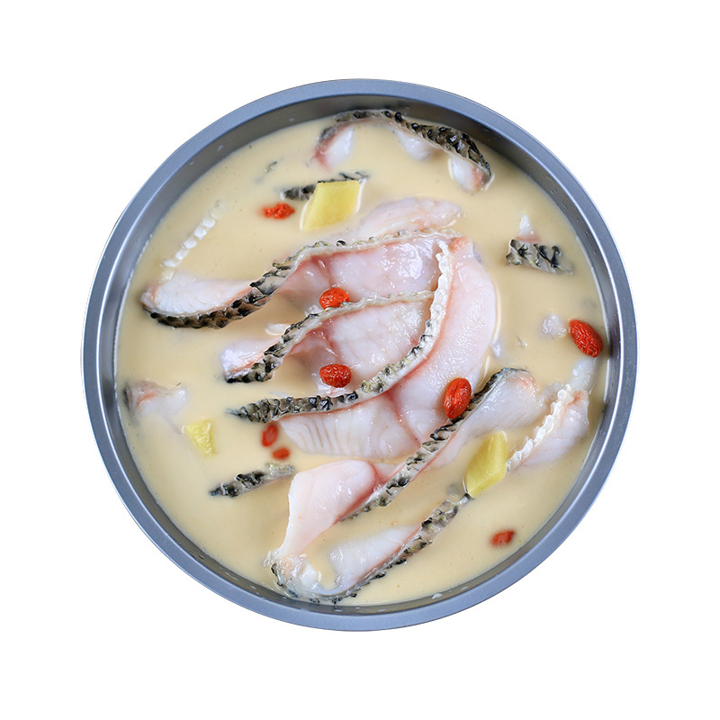 Soupe épaisse de poisson Soupe épaisse de poisson