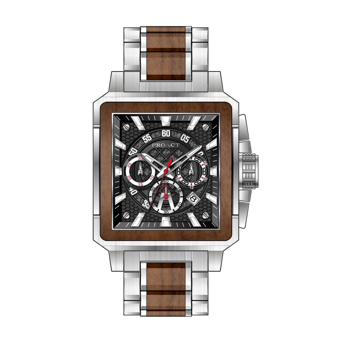 Männer Chronograph Armbanduhr