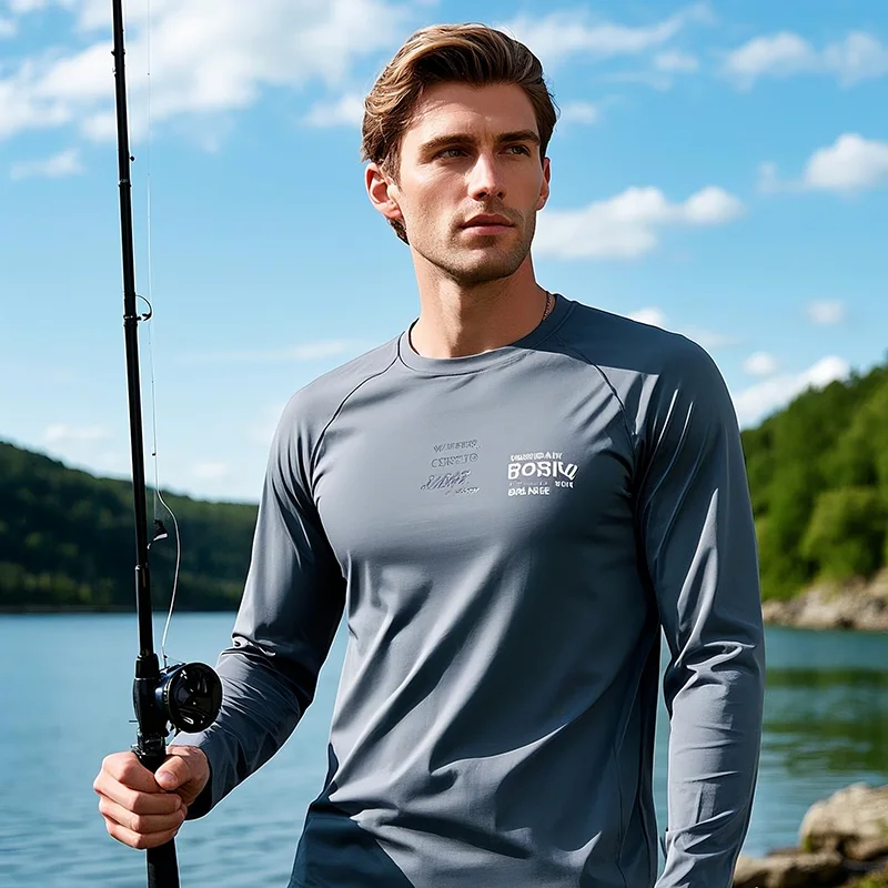 Men‘’s Long Sleeve Beach Shirt