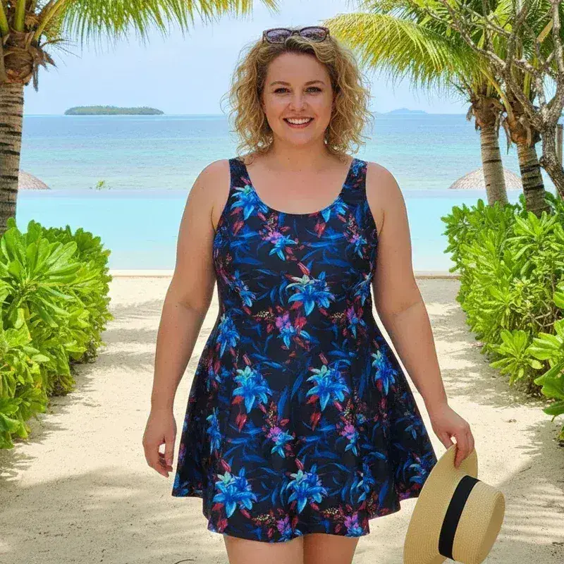Skirt Swimsuits for Large Breasts