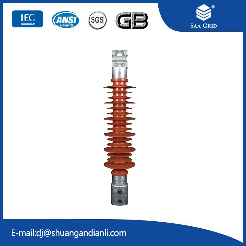 Rod-shaped cross arm composite insulator
