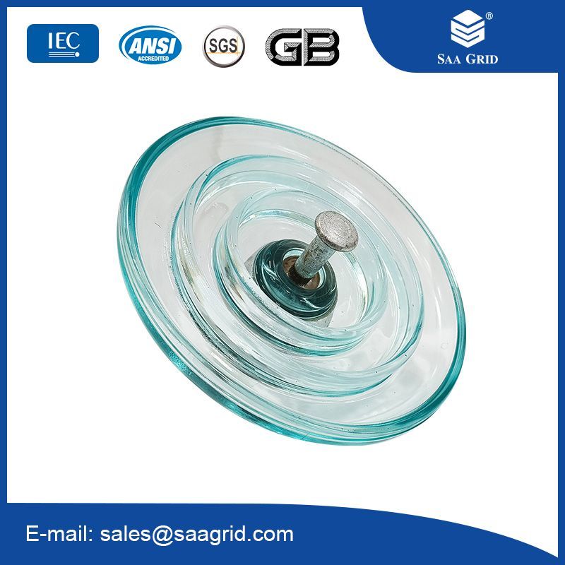 Standard glass insulators for AC systems