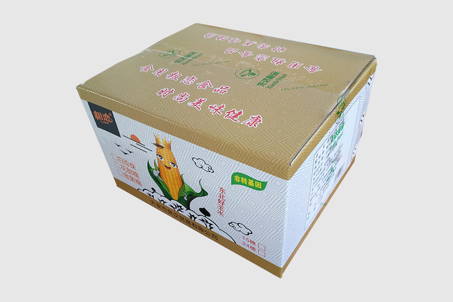 玉米箱展示