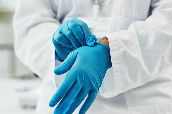 What is the use of natural rubber gloves?