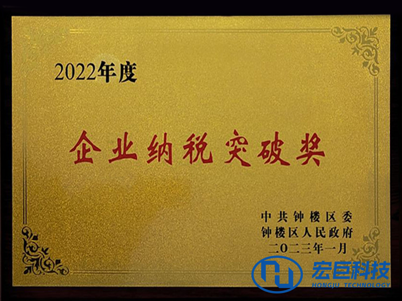 2022企業(yè)納稅突破獎