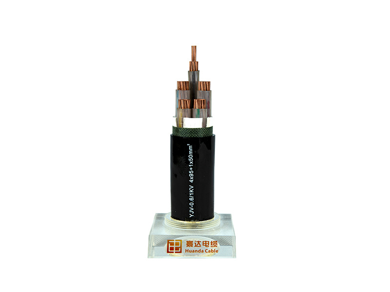 YJV-0.6/1KV 4Ⅹ95+1Ⅹ50m㎡