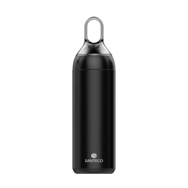 SANTECO Kolima Vacuum Flask, 17 oz, Stainless Steel, Vacuum Insulated, Carbon Black