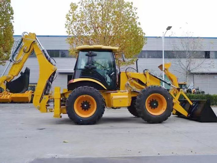 Retroexcavadora FST45-35 (ambos ocupados)