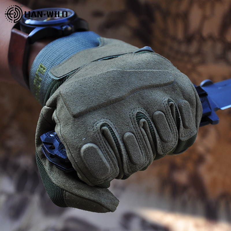 Black Eagle Full Finger Gloves