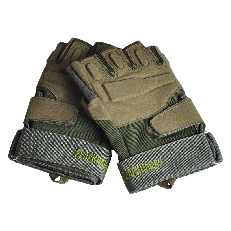 Black Eagle Half Finger Gloves