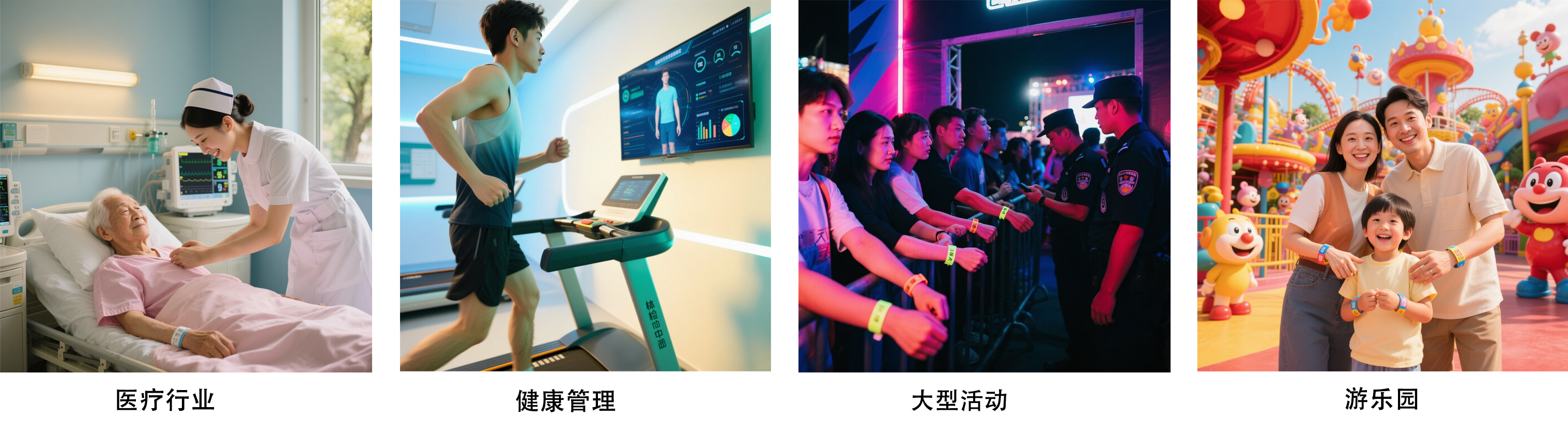 A1腕带产品应用场景图