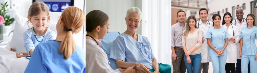 For Hospitals, we provide the following solutions