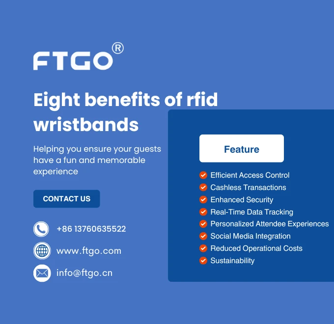 Top 8 Benefits of RFID Wristbands for Festivals and Live Events