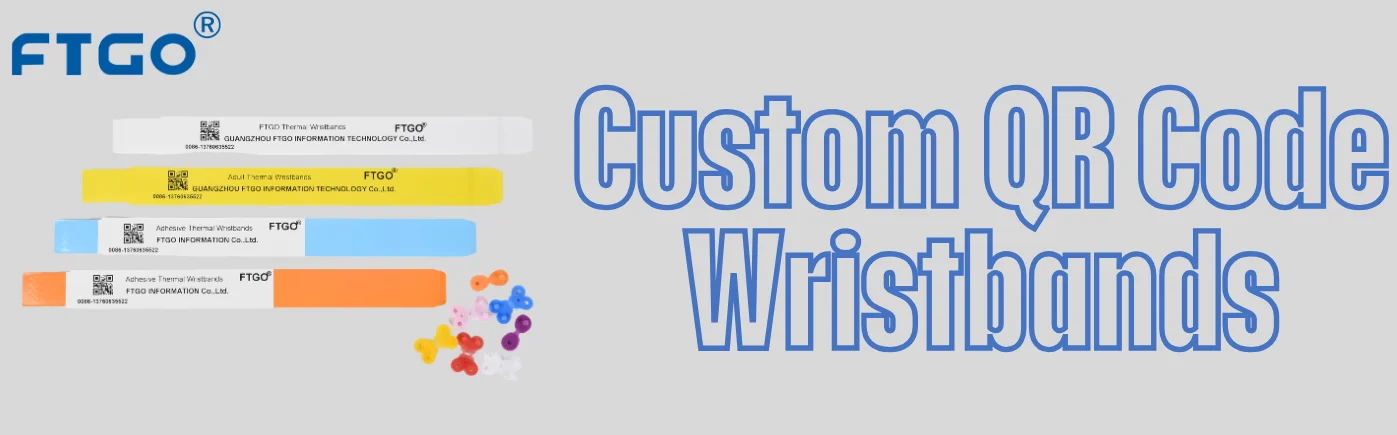 Custom QR Code Wristbands