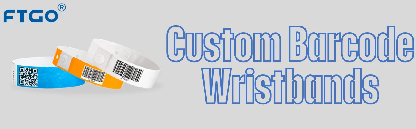 Custom Barcode Wristbands Custom Barcode Wristbands